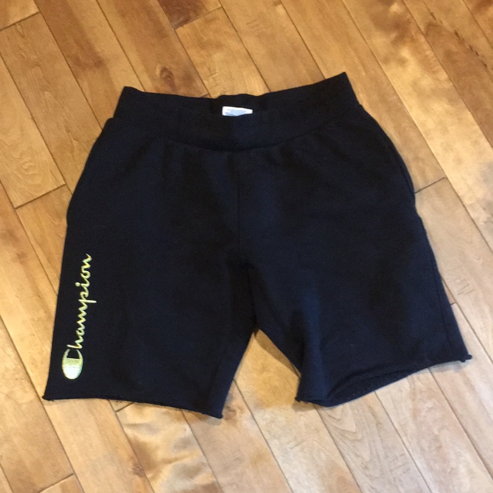 Size Medium Black Champion Shorts